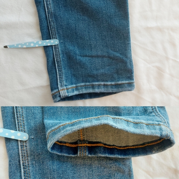 DU/ER Duer Performance Denim Girlfriend Jean Indigo Medium Wash Size 25 - Picture 7 of 16